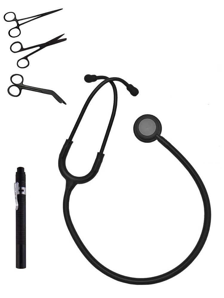 Hospitrix Instruments Kit Stealth Black Free Engraving Hospitrix Instruments Kit Stealth Black Free Engraving