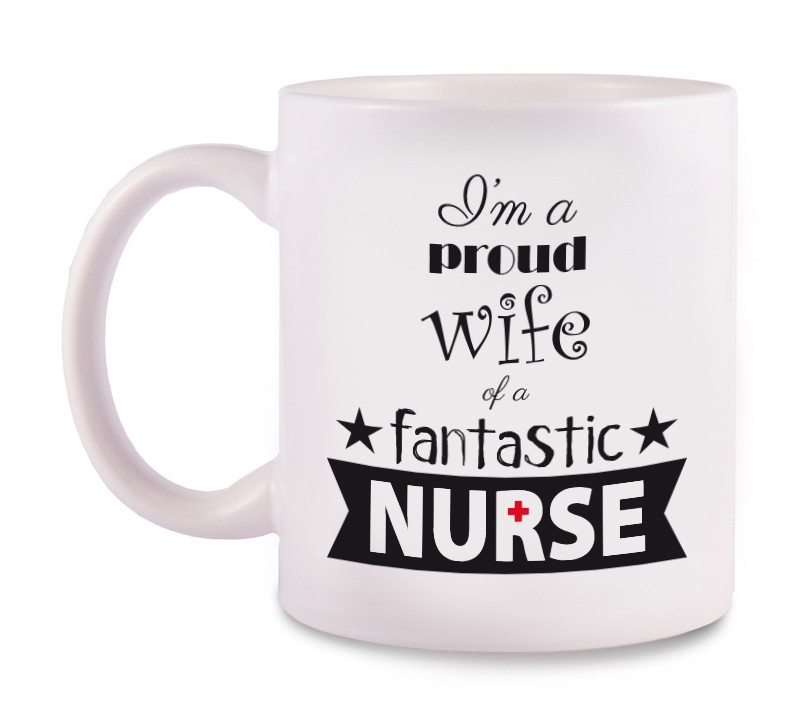 Mug Nurse Proud Wife | NursesDNA